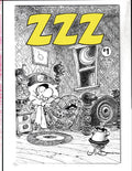 ZZZ #1B (2000) Black and White Variant Alan Bunce Comics