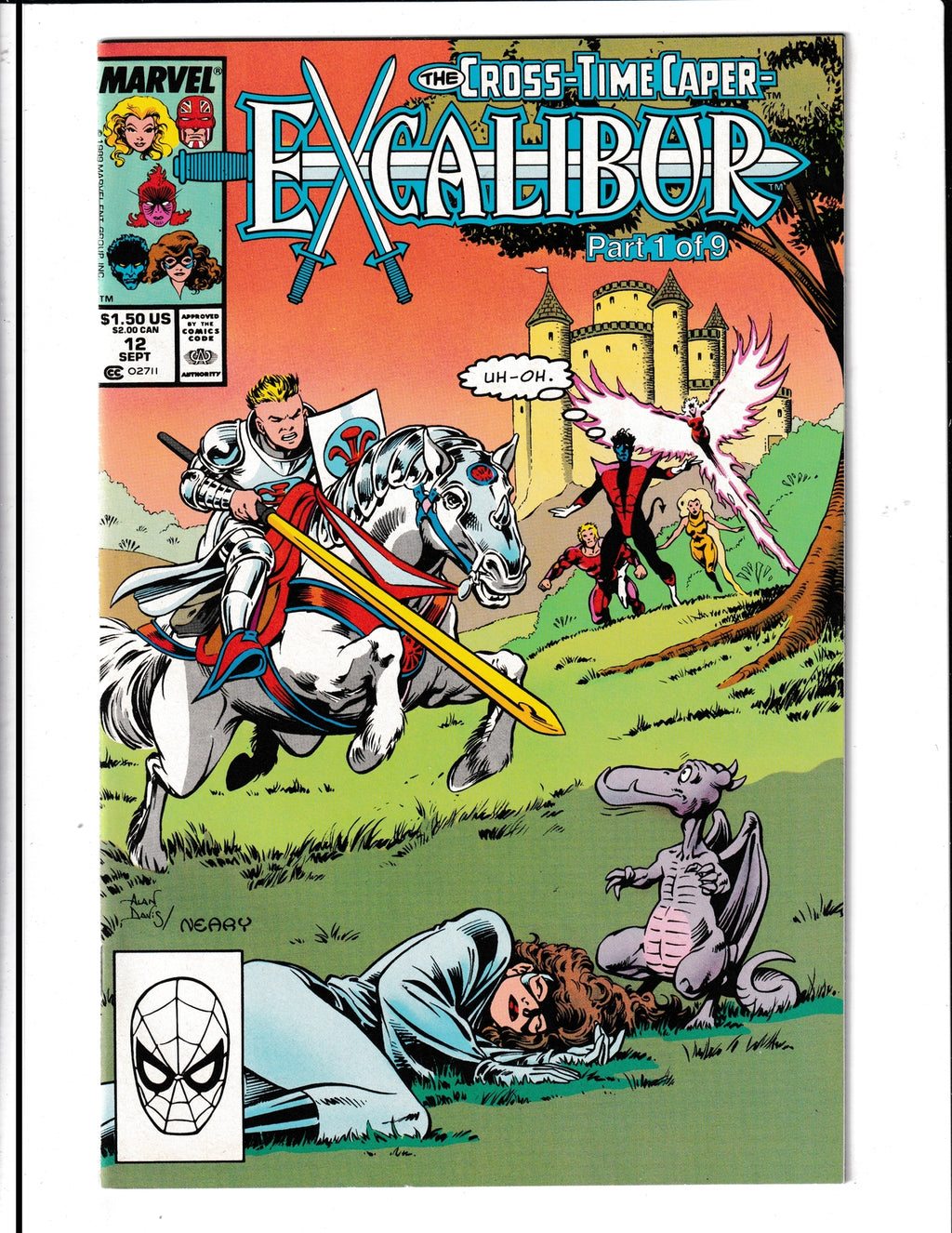 Excalibur #12 (1989) HIGH GRADE Marvel Comics SKU:1143