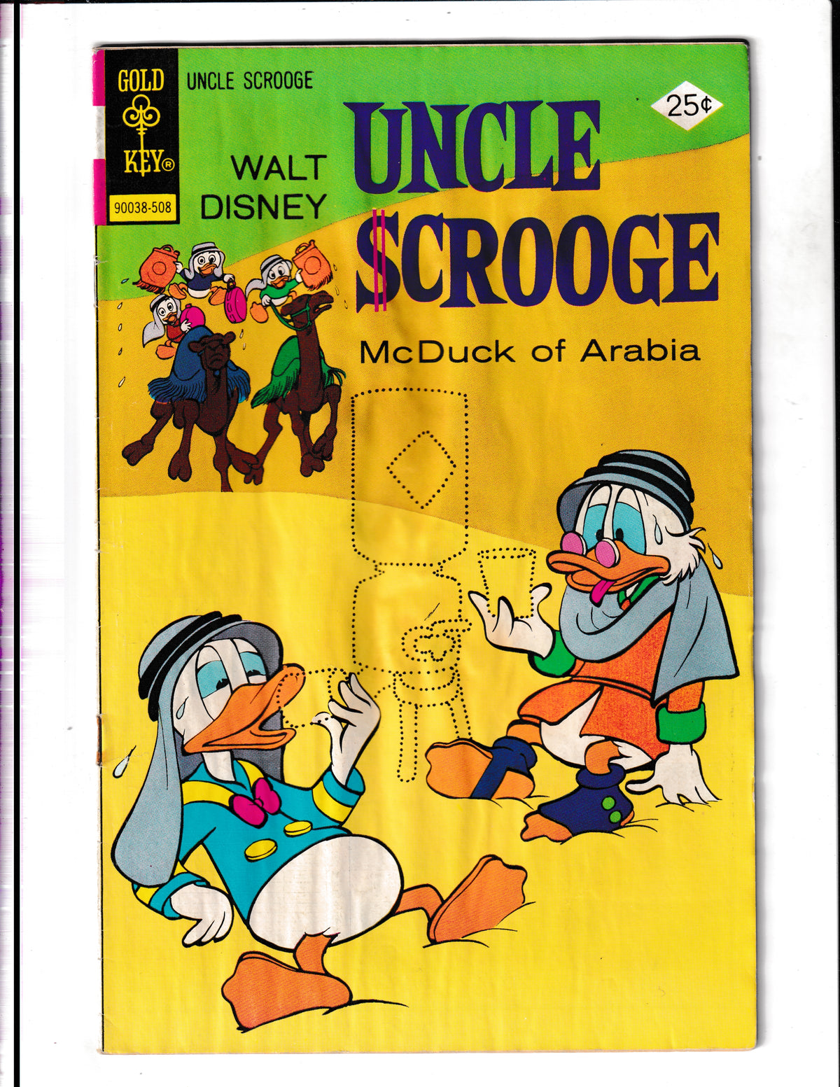 Uncle Scrooge #121 (1975) Gold Key Comics