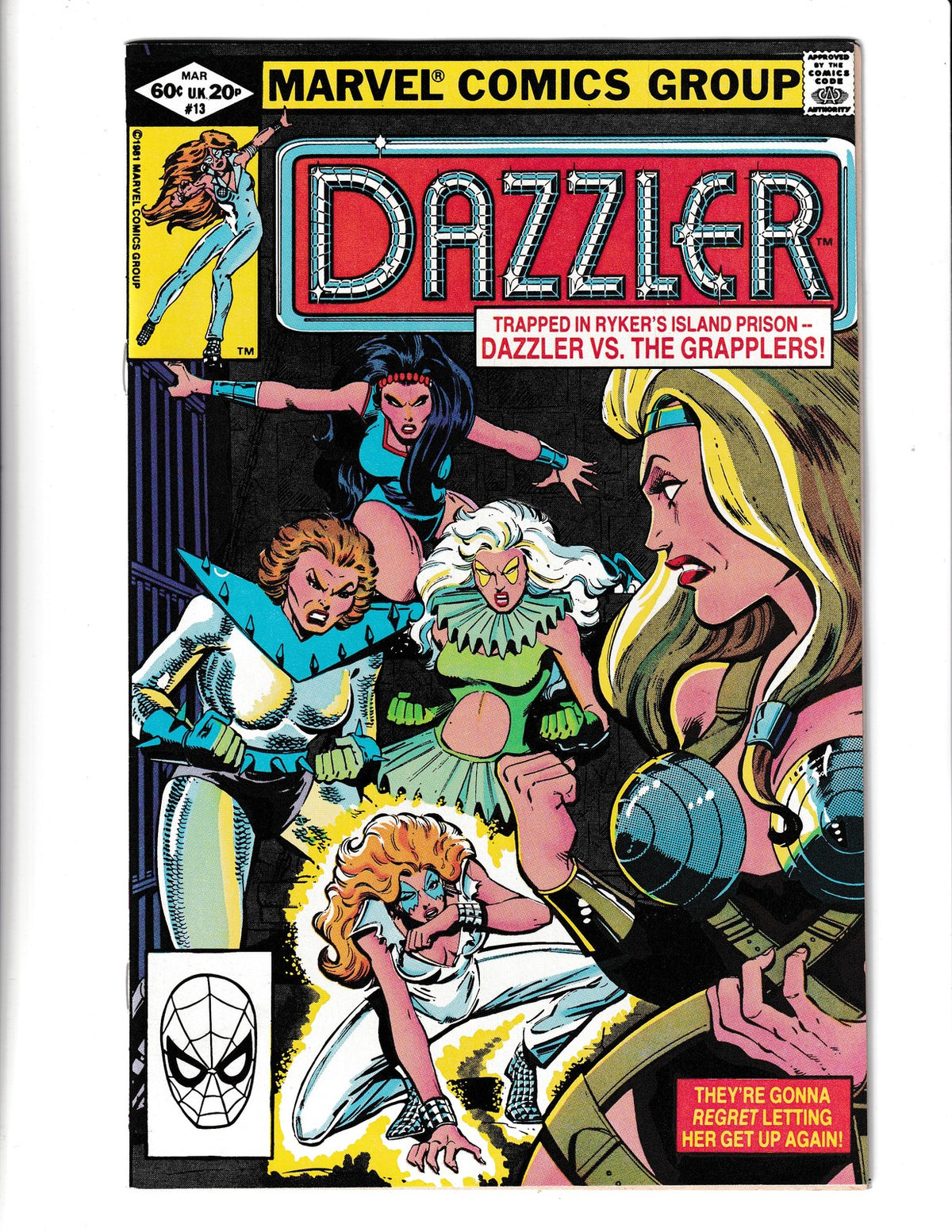 Dazzler #13 (1982) Marvel Comics