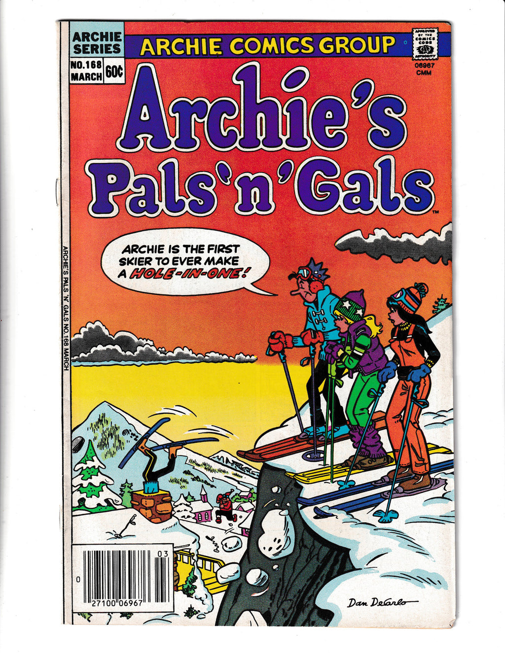 Archie's Pals 'n' Gals #168 (1984) Archie Comics SKU:2015