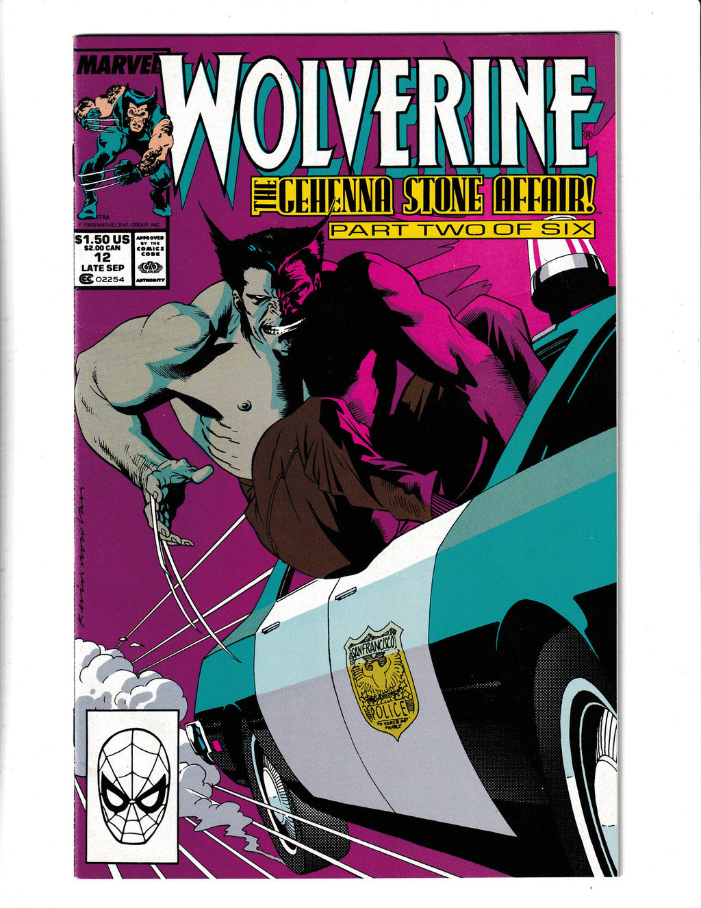 Wolverine #12 (1989) High Grade Marvel Comics SKU:2022