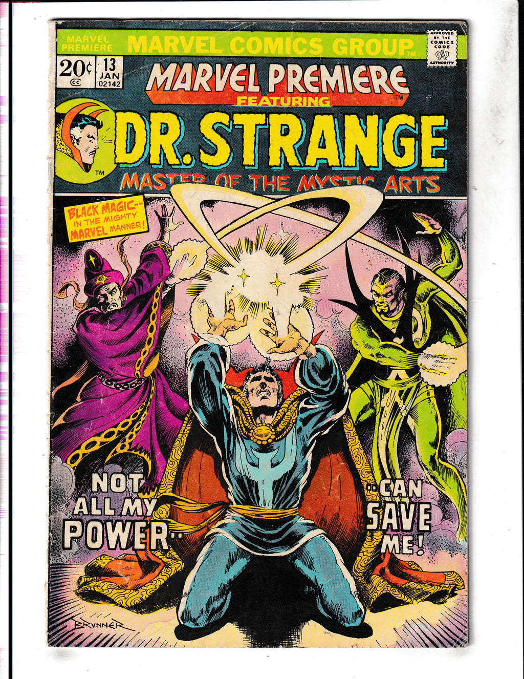 Marvel Premiere #13 (1974) Dr. Strange Marvel Comics