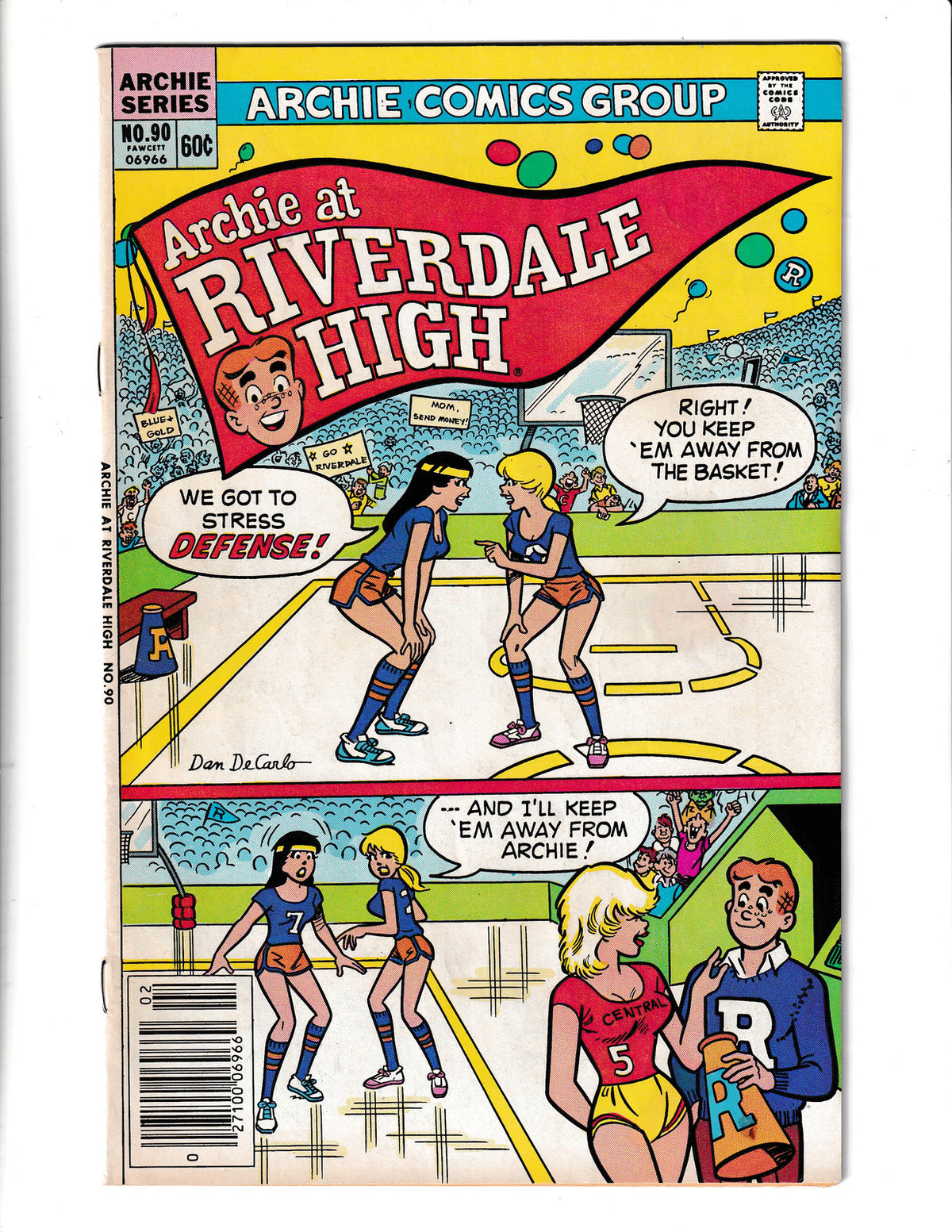 Archie at Riverdale High #90 (1983) Archie's Band Appearance Archie Comics