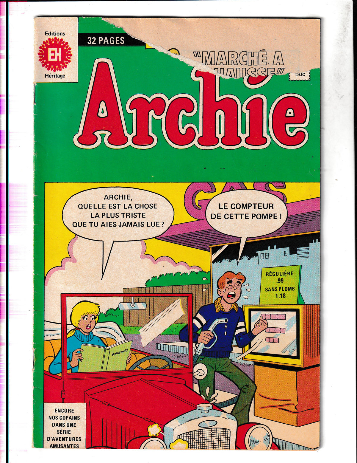 Archie   #98 (1979) FRENCH EDITION Heritage Comics