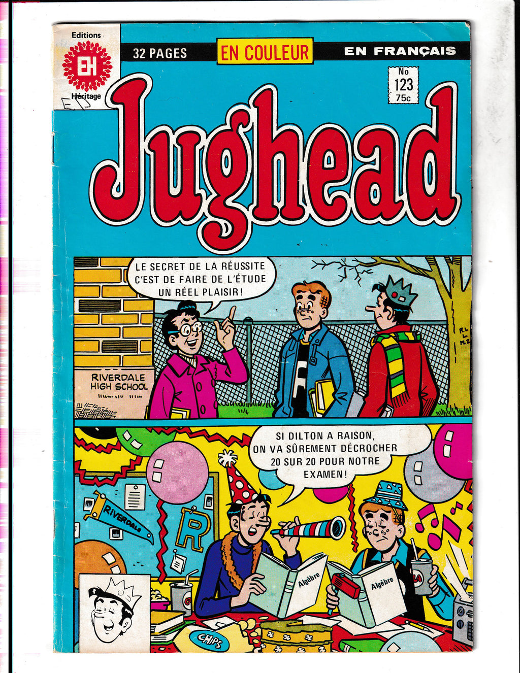 Jughead   #123 (1983) FRENCH EDITION Heritage Comics