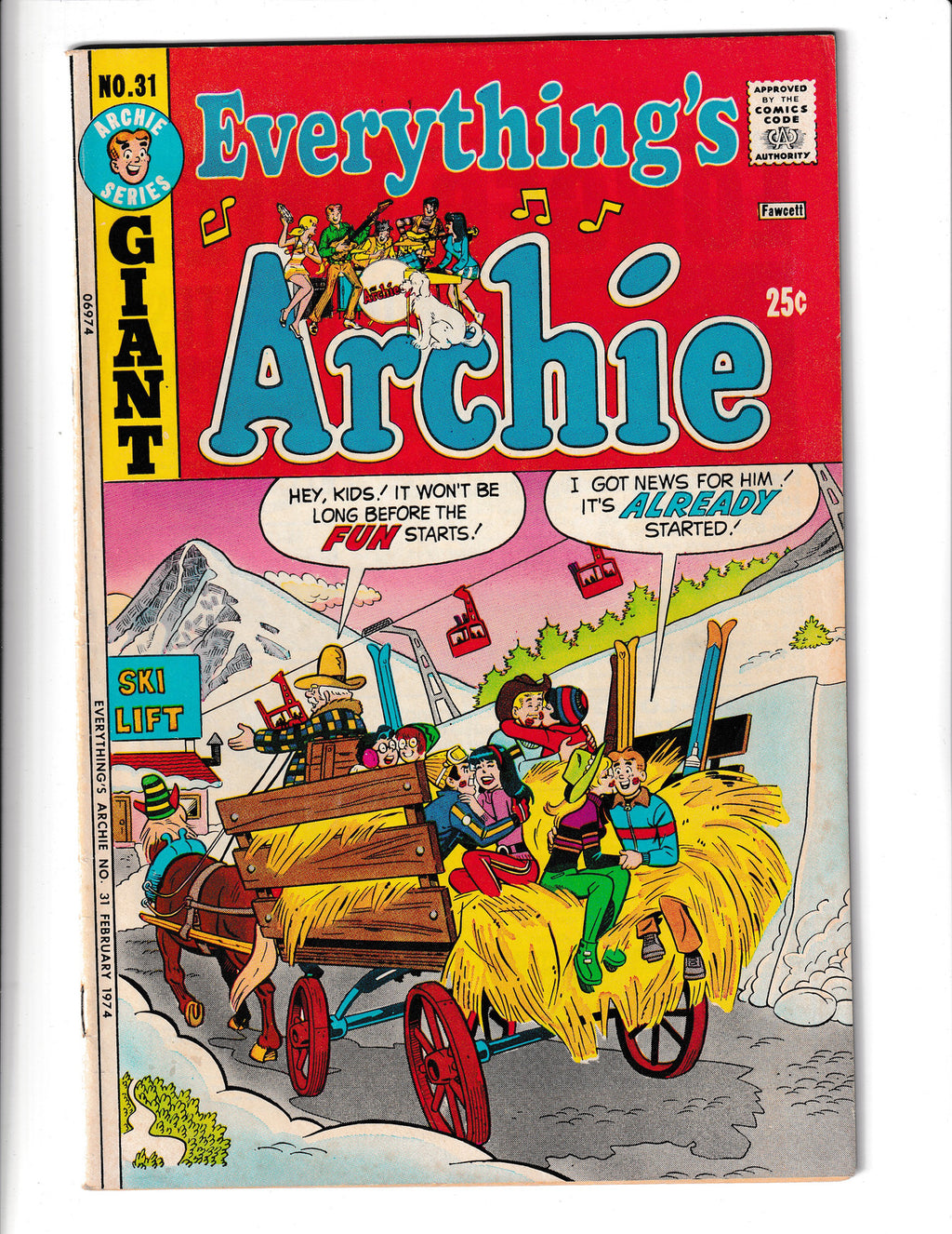 Everything's Archie #31 (1974) Archie Comics