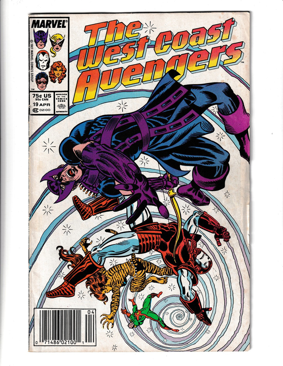 West Coast Avengers #19 (1987) Marvel Comics SKU:2213