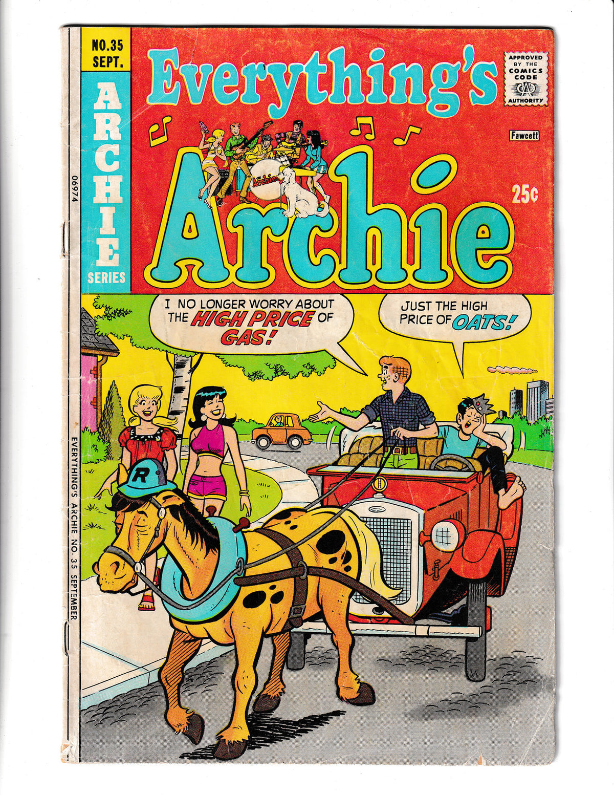 Everything's Archie #35 (1974) Archie Comics