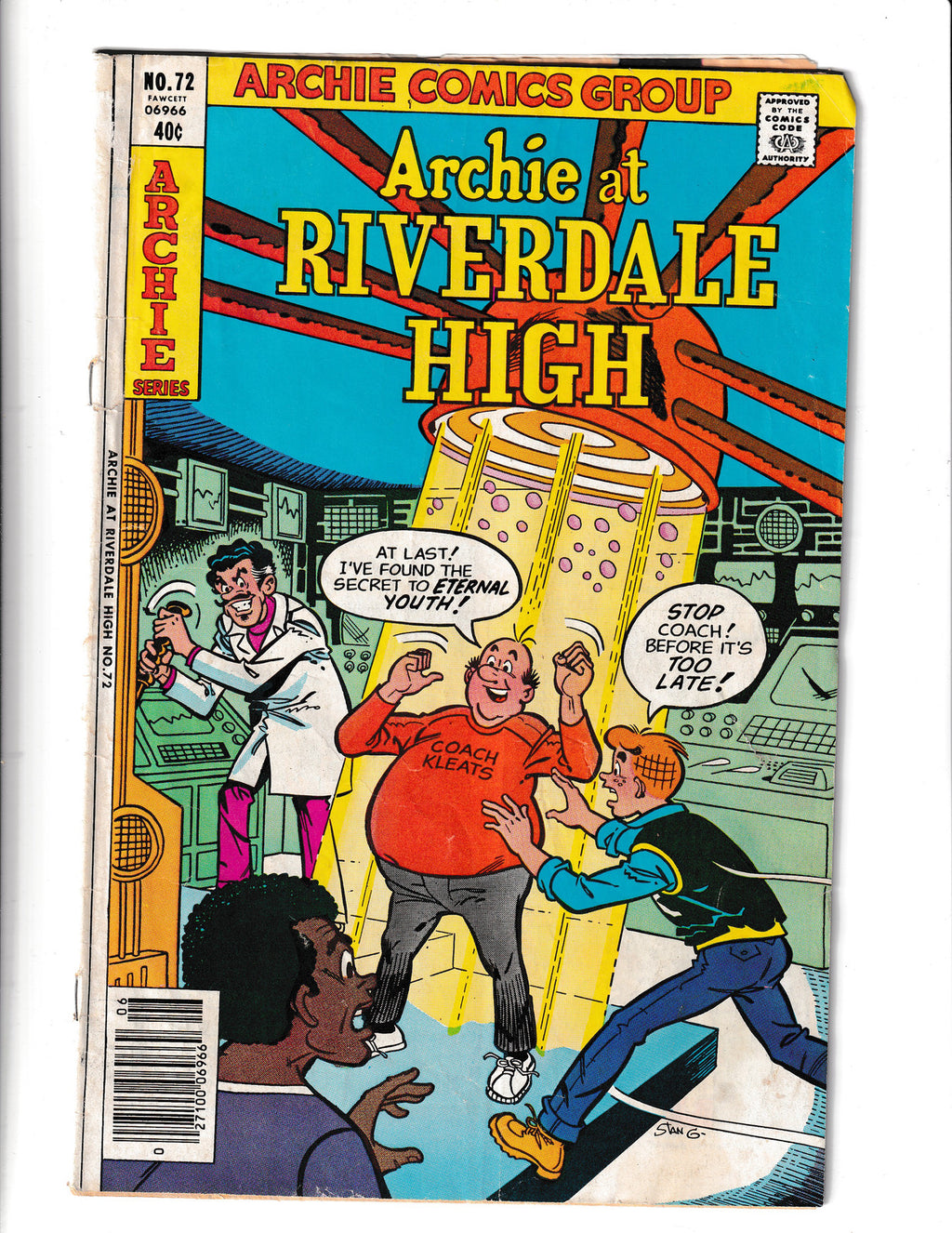 Archie at Riverdale High #72 (1980) Archie Comics