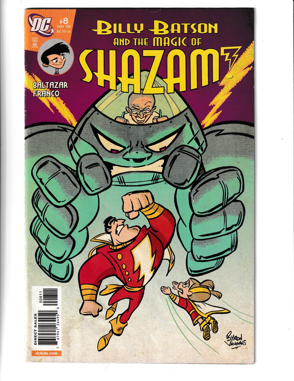Billy Batson and the Magic of Shazam! #8 (2009) DC Comics