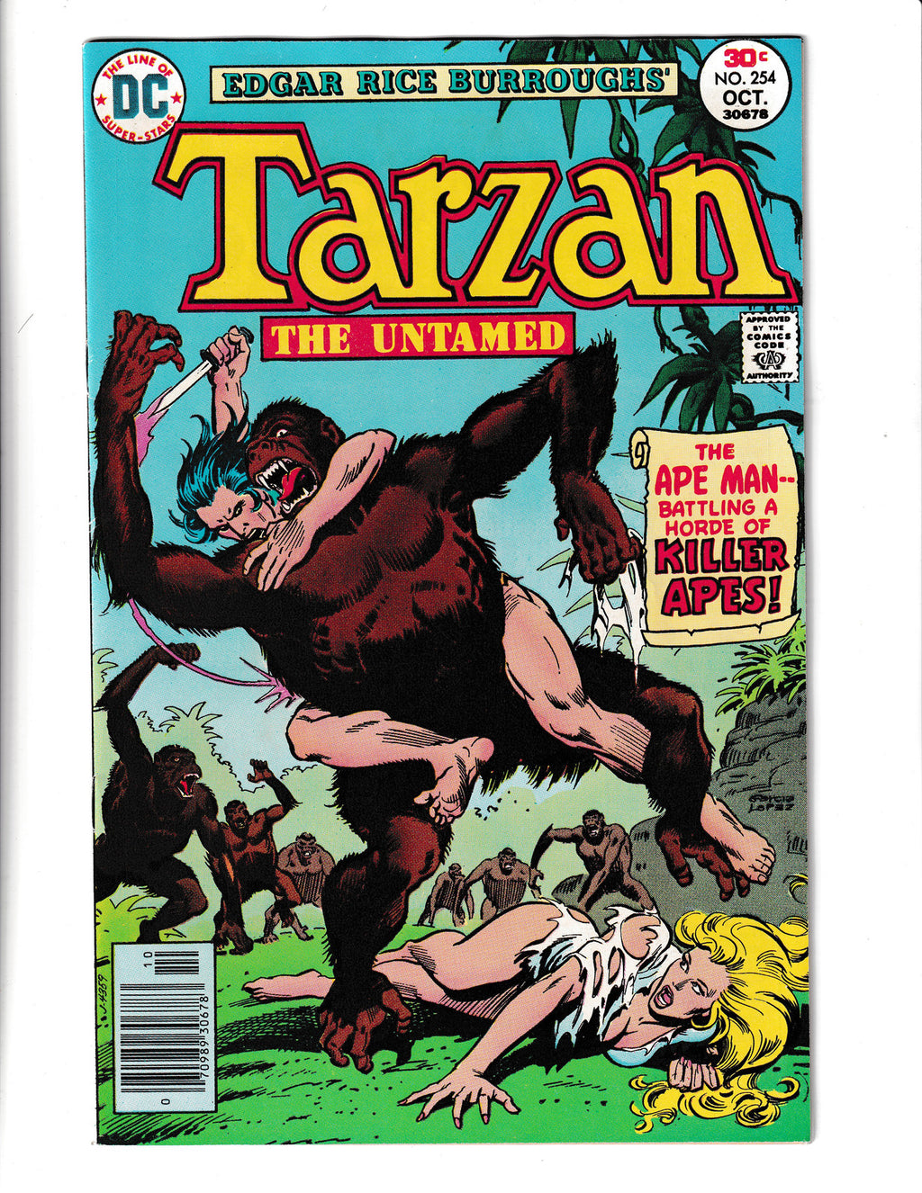 Tarzan #254 (1975) DC Comics