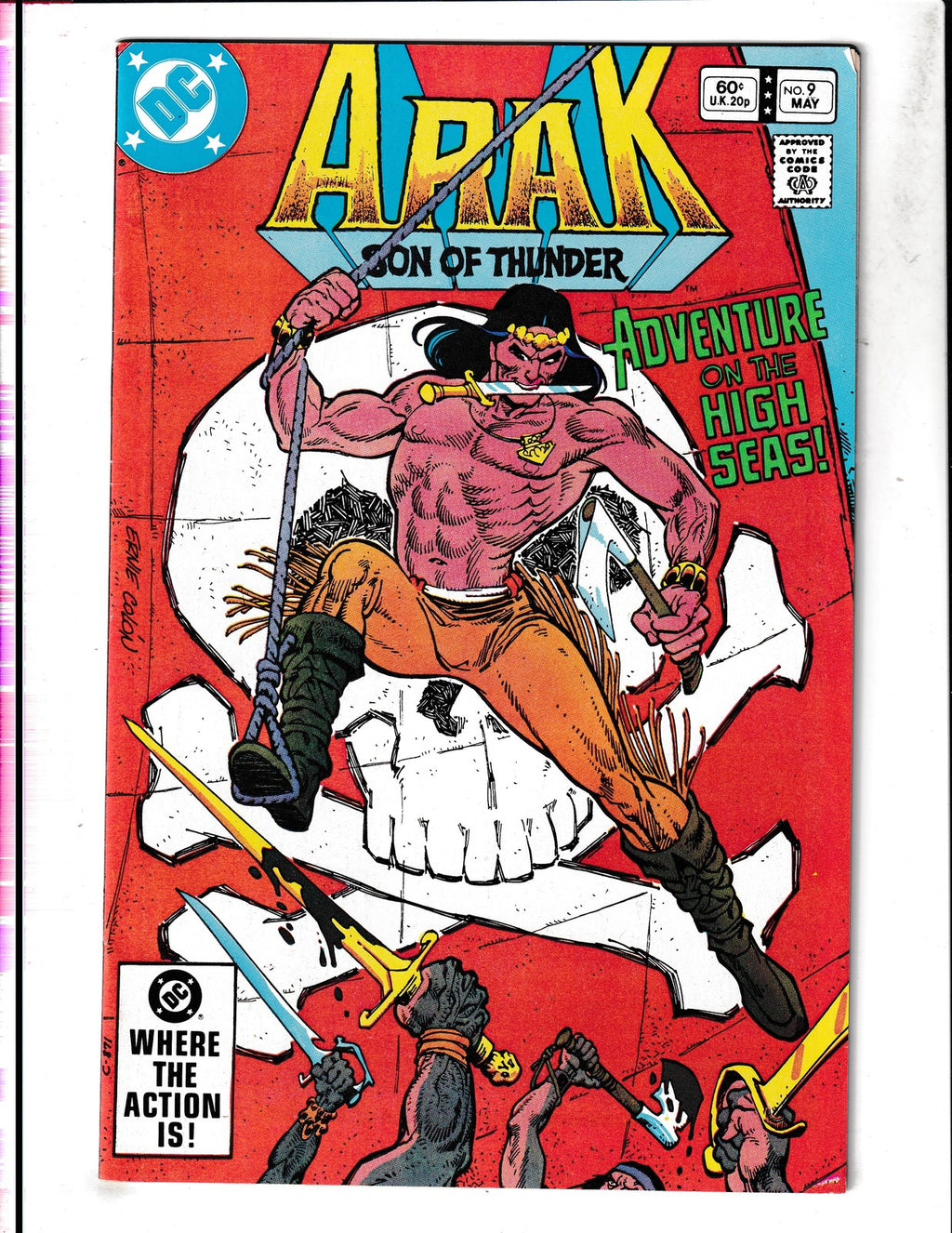 Arak: Son of Thunder #9 (1982) DC Comics SKU:2161