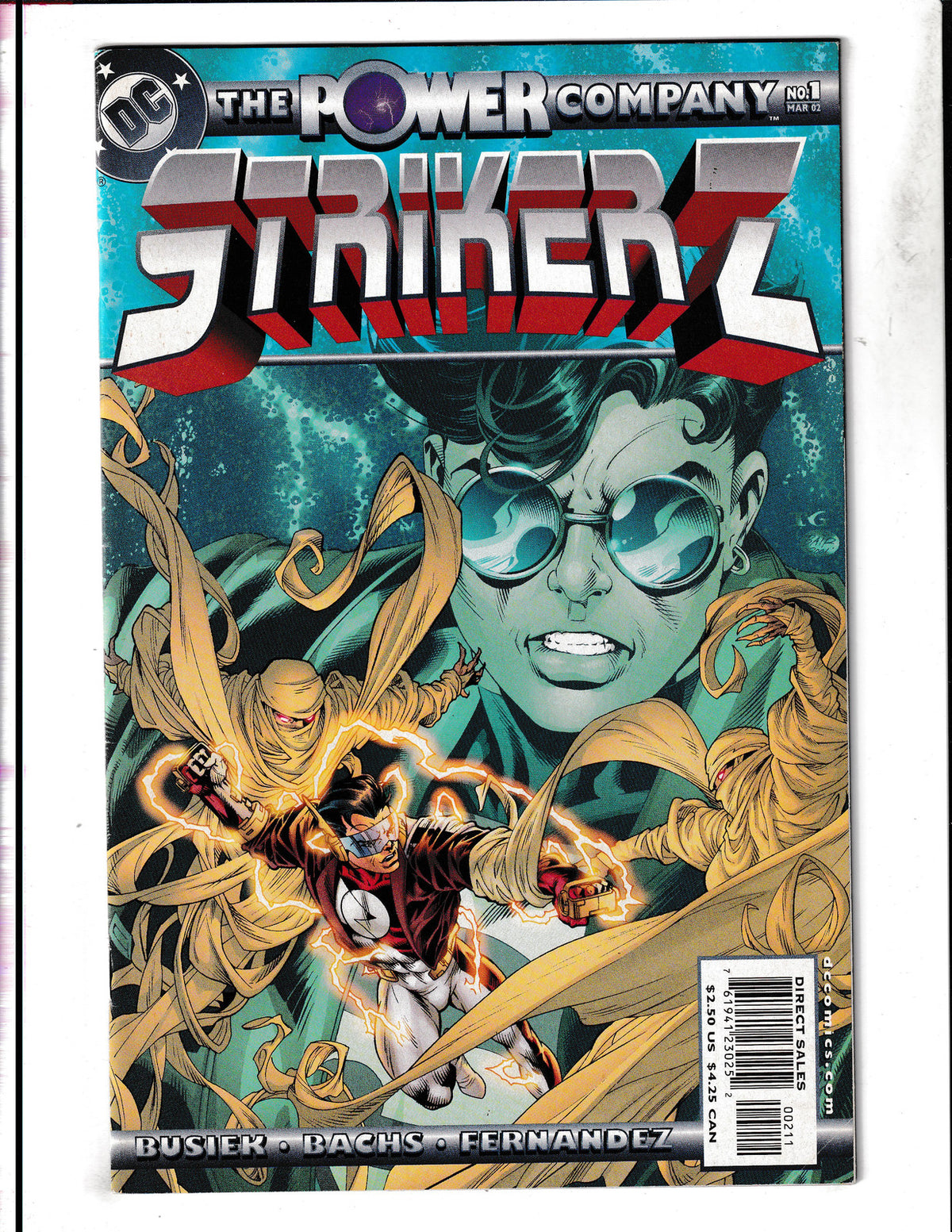 Power Company: Striker Z #1 (2002) DC Comics