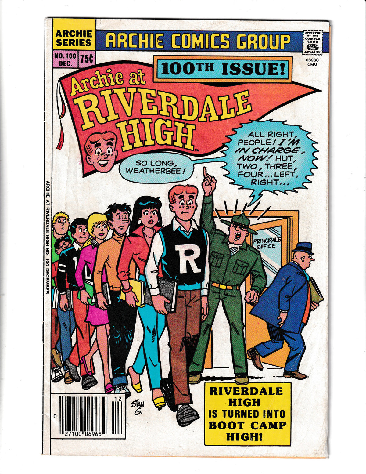 Archie at Riverdale High #100 (1984) Archie Comics