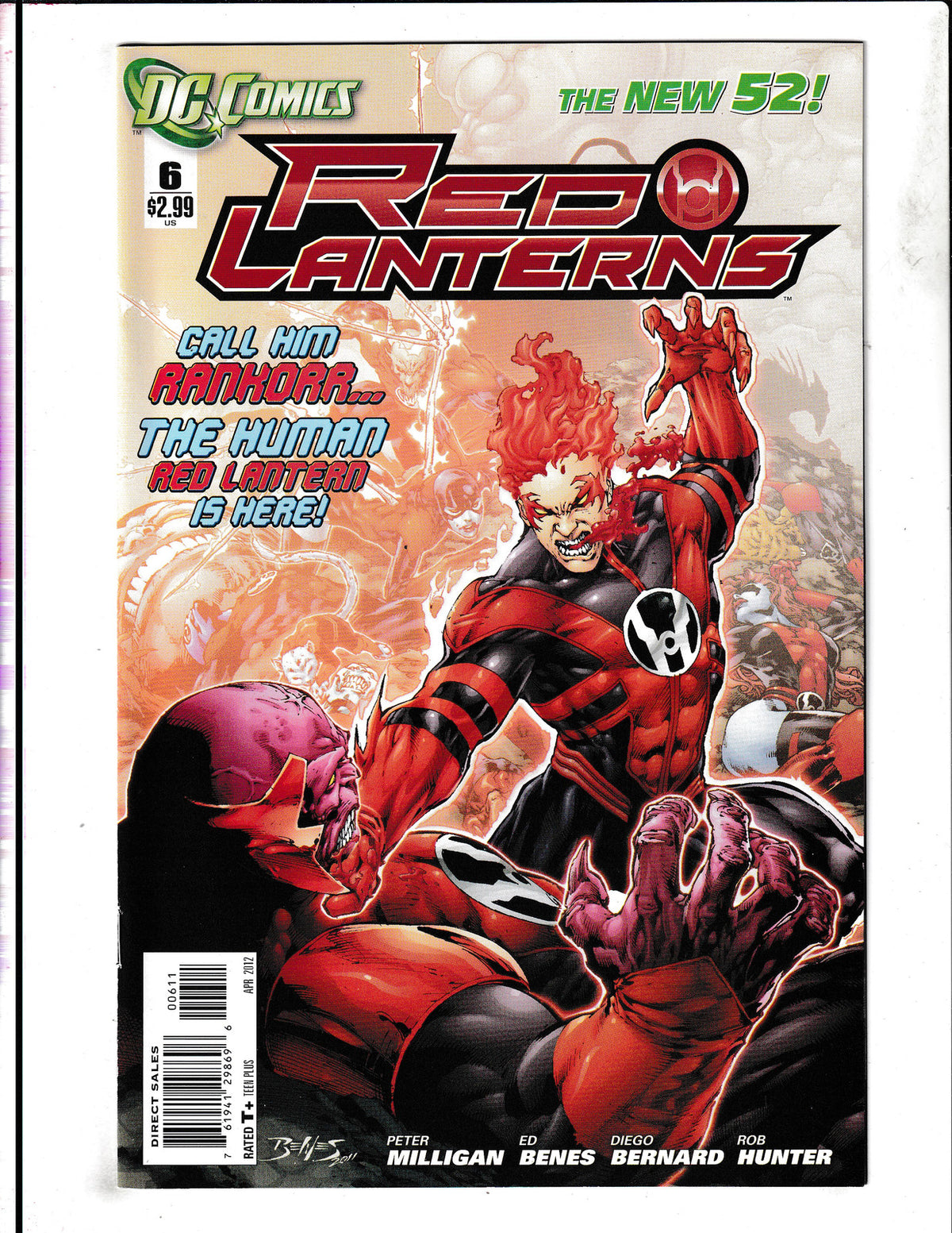 Red Lanterns #6 (2012) DC Comics