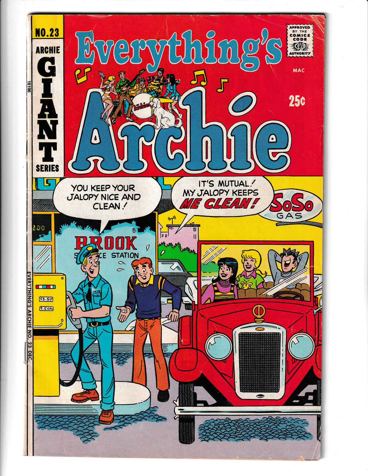 Everything's Archie #23 (1972) Archie Comics