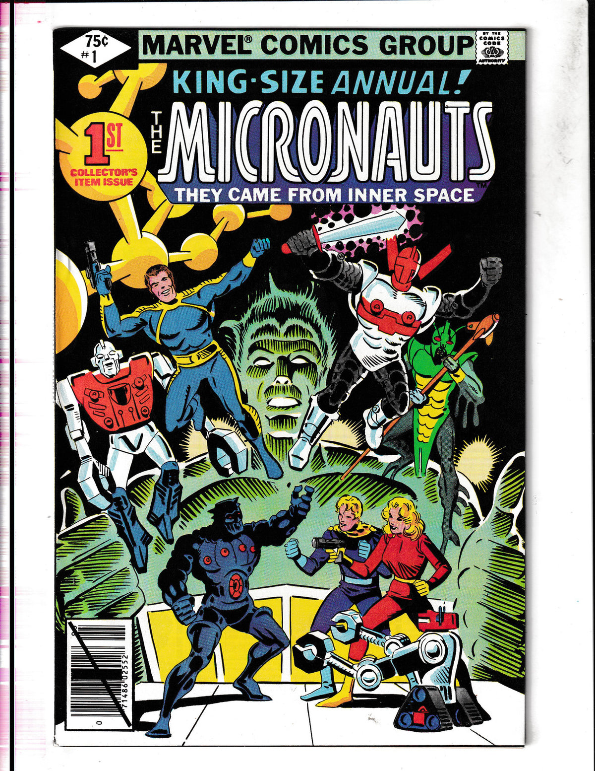 Micronauts Annual #1 (1979) Higher Grade Marvel Comics