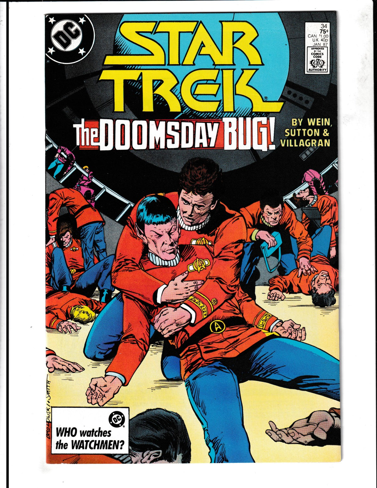 Star Trek #34 (1987) DC Comics