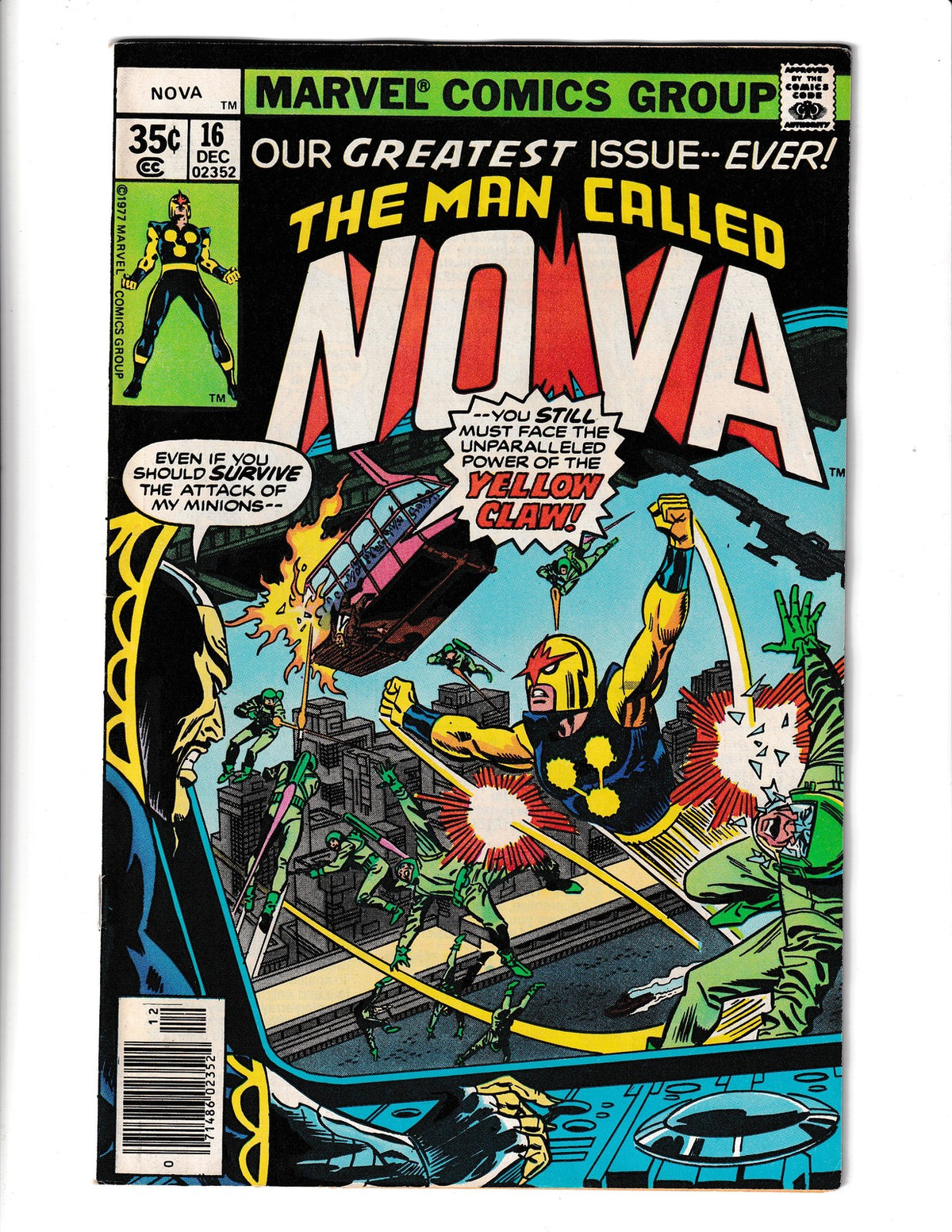 Man Called Nova #16 (1977) Marvel Comics