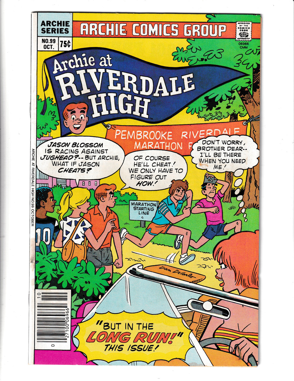 Archie at Riverdale High #99 (1984) Cheryl Blossom Appearance Archie Comics