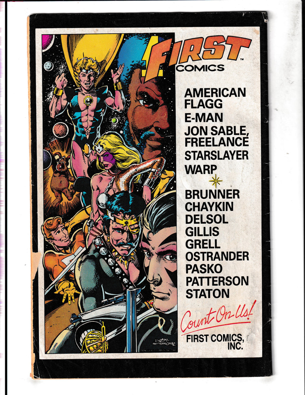 Jon Sable: Freelance #3 (1983) Dollar Book First Comics