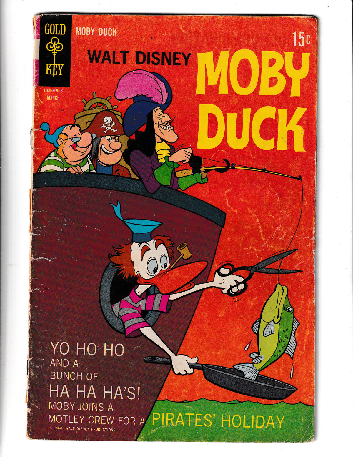 Moby Duck #5 (1969) Gold Key Comics