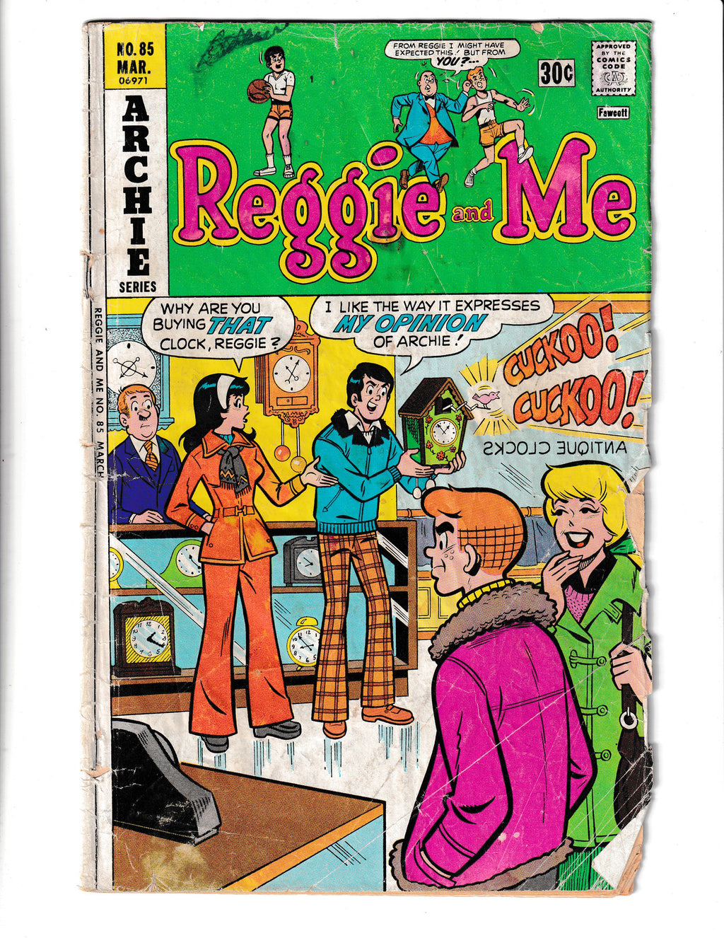 Reggie and Me #85 (1976) Archie Comics