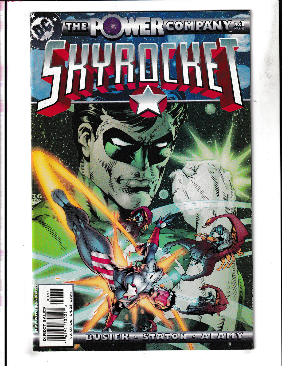 Power Company: Skyrocket #1 (2002) DC Comics