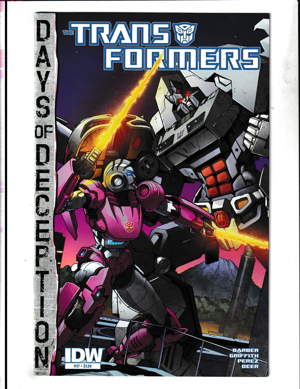 Transformers #37 (2015) IDW Comics