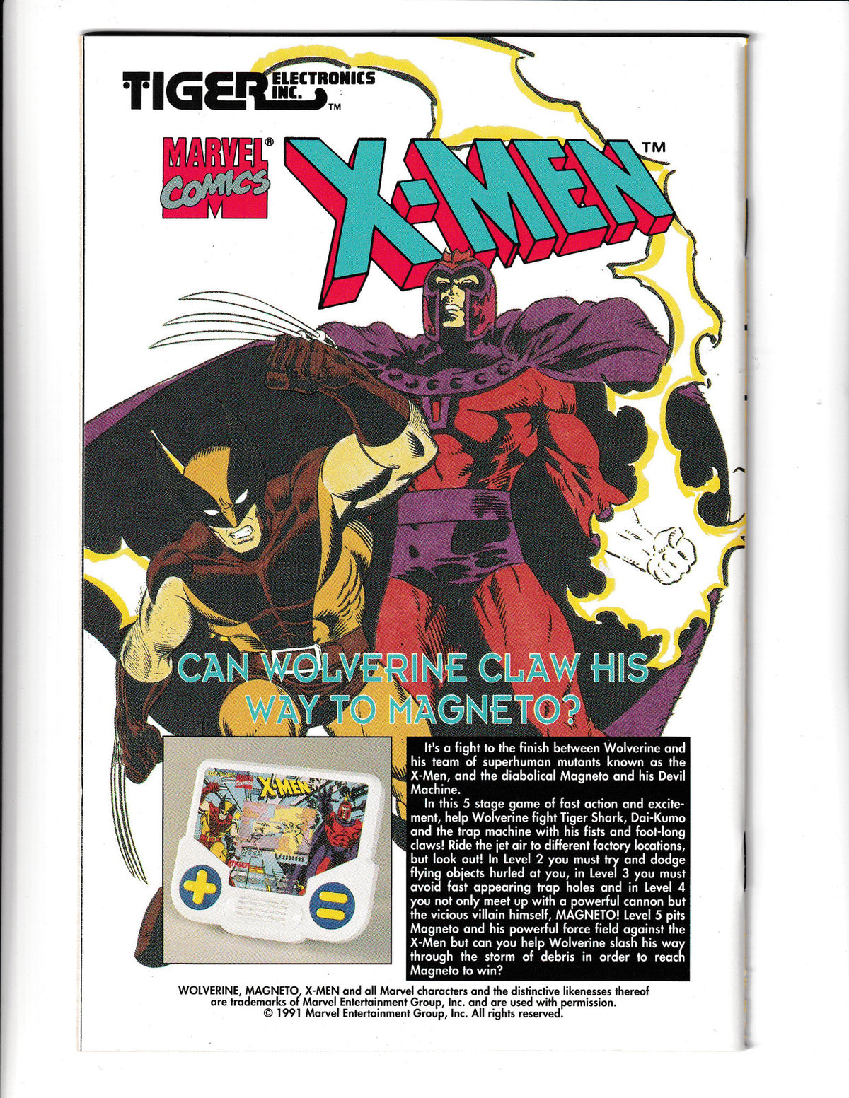Wolverine #50 (1992) Die-Cut Cover Marvel Comics