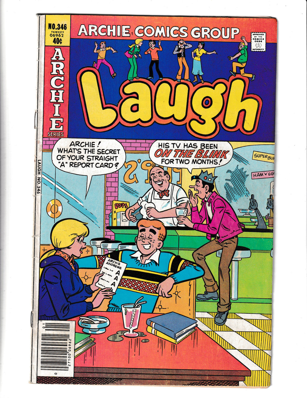 Laugh Comics #346 (1980) Archie Comics SKU:2096