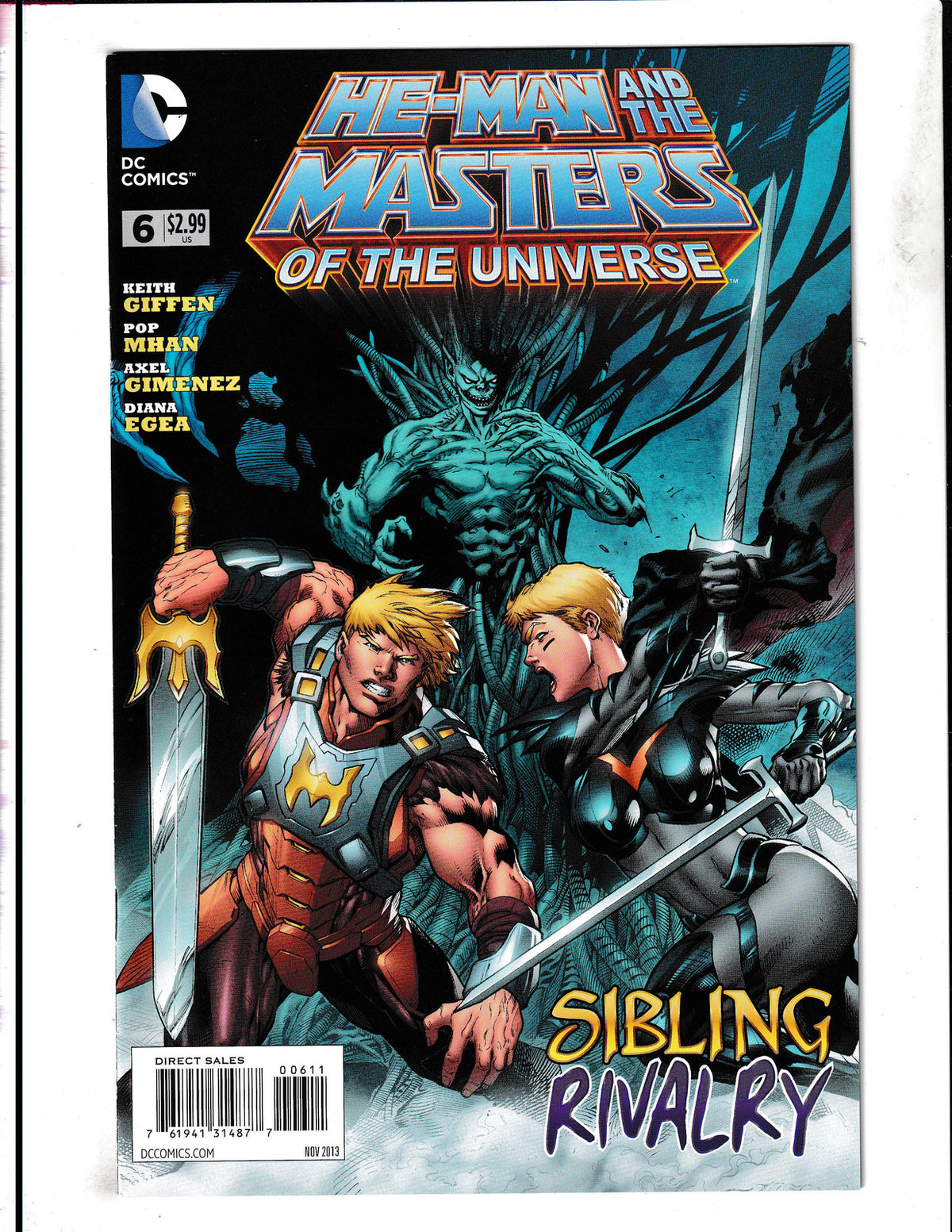 He-Man and the Masters of the Universe #6 (2013) DC Comics
