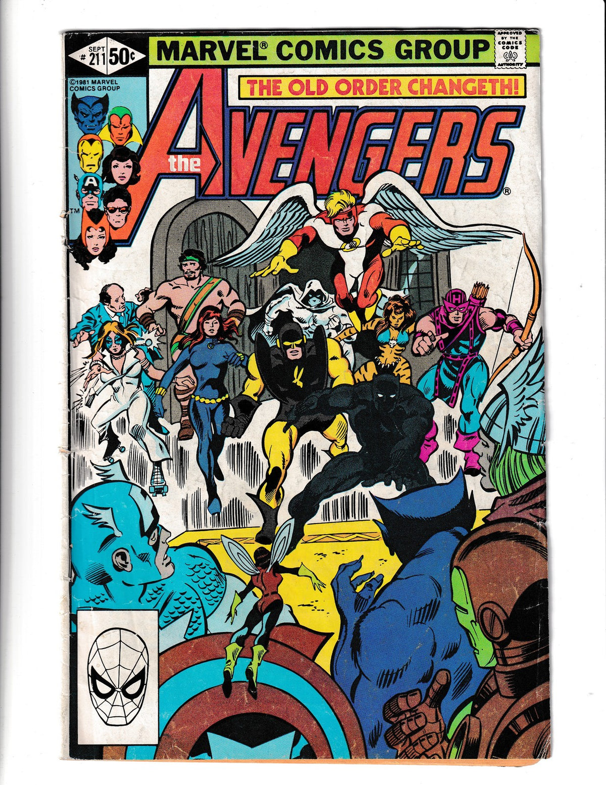 Avengers #211 (1981) Marvel Comics SKU:2187