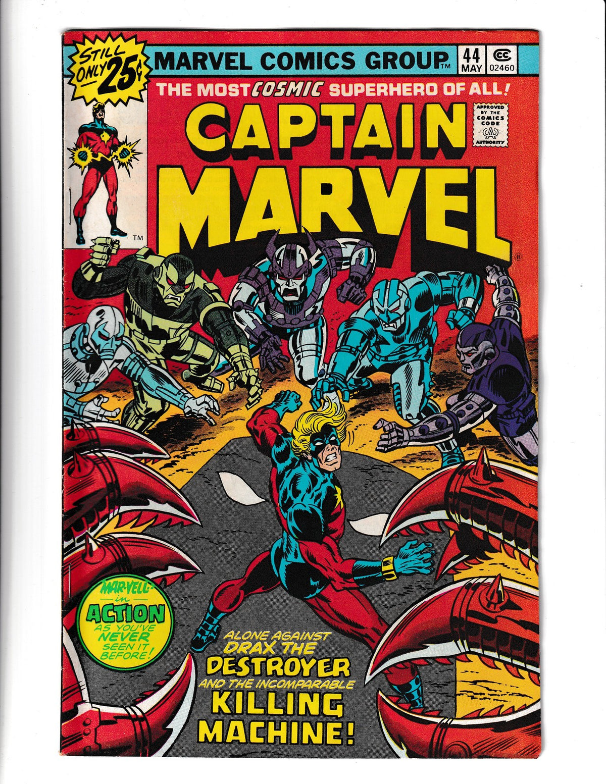 Captain Marvel #44 (1976) Marvel Comics