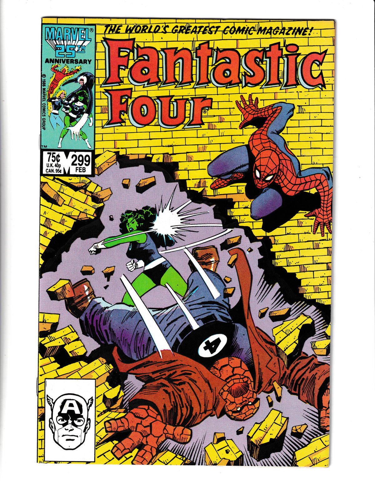 Fantastic Four #299 (1987) Marvel Comics