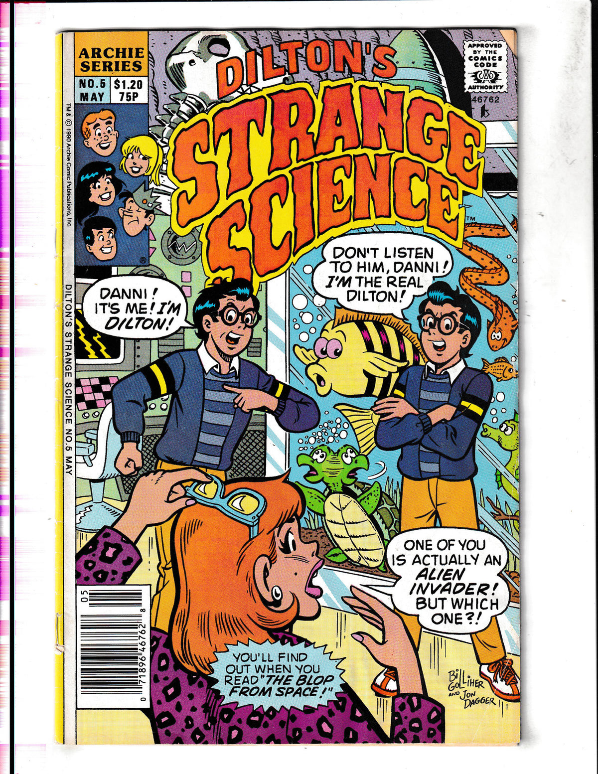 Dilton's Strange Science #5 (1990) Archie Comics
