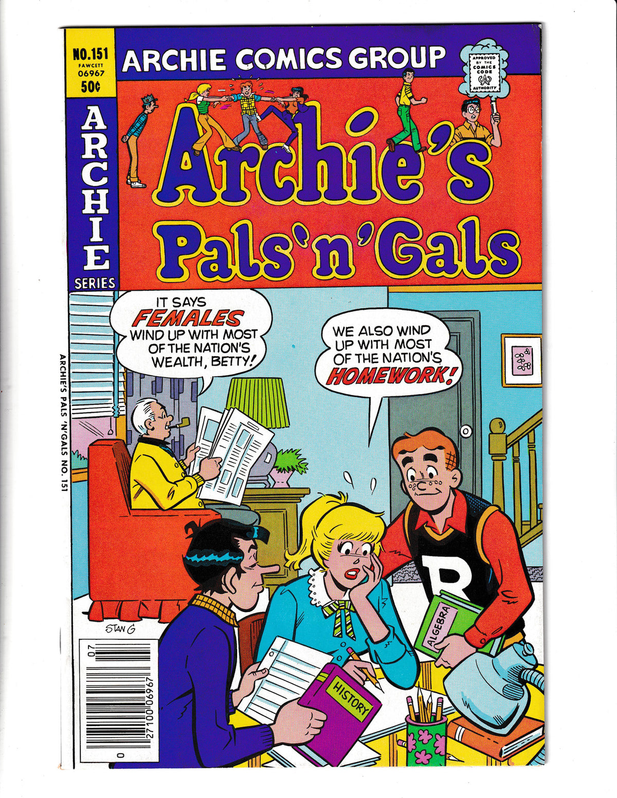 Archie's Pals 'n' Gals #151 (1981) Archie Comics SKU:2009