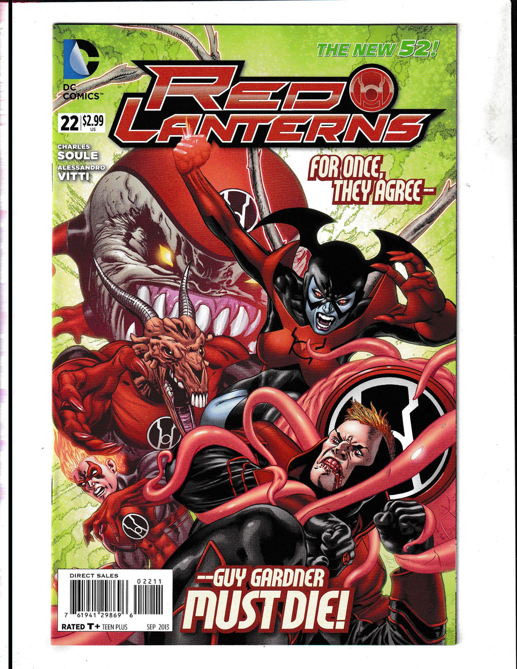 Red Lanterns #22 (2013) DC Comics