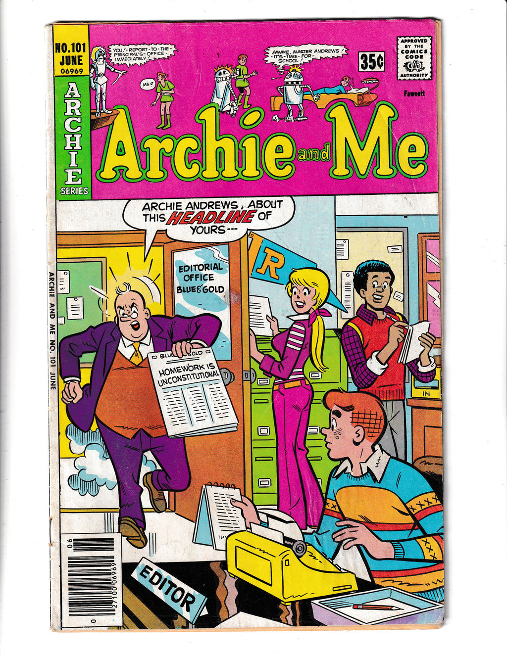 Archie and Me #101 (1978) Archie Comics SKU:2047