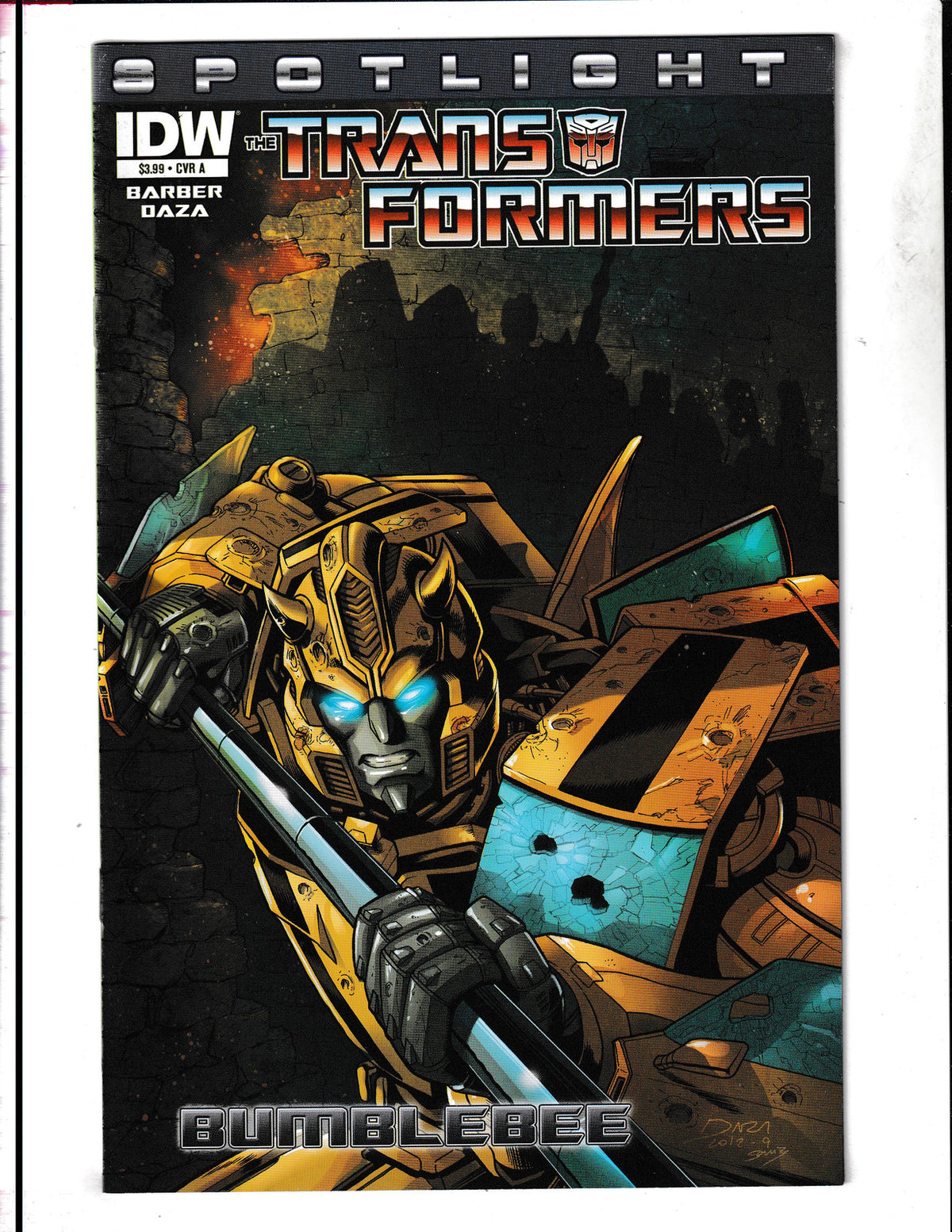 Transformers Spotlight: Bumblebee #1 (2013) IDW Comics
