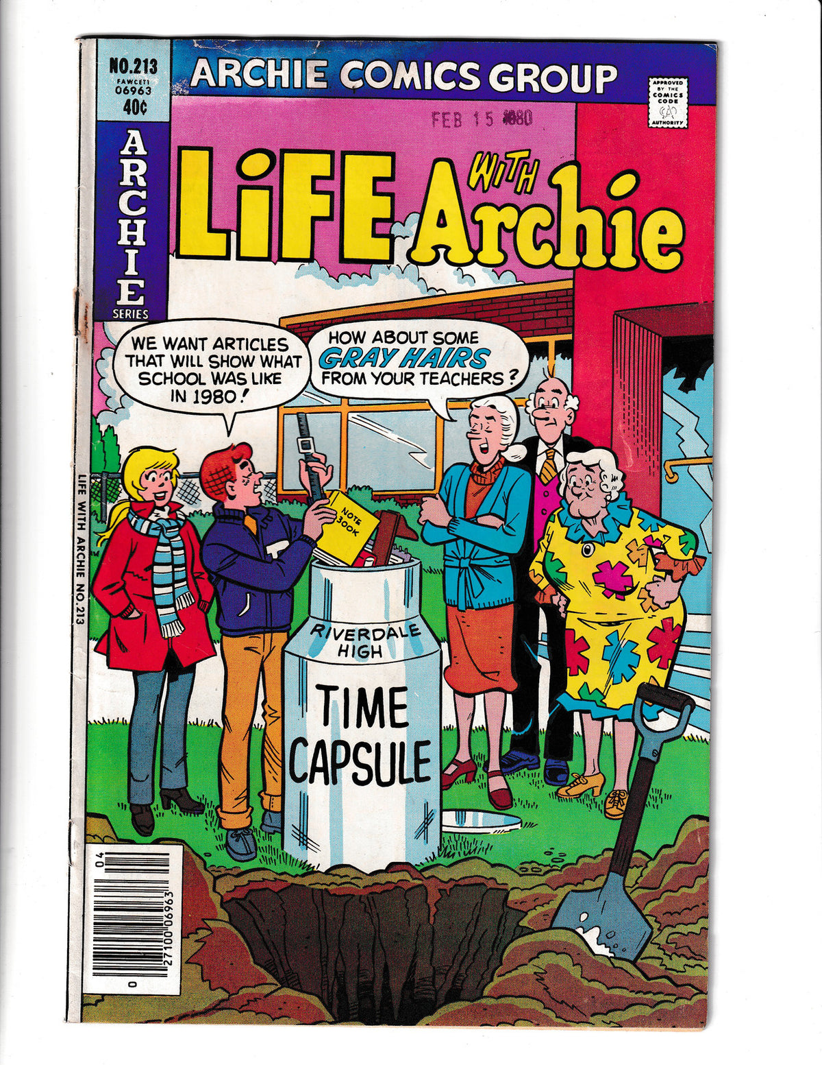 Life With Archie #213 (1980) Archie Comics