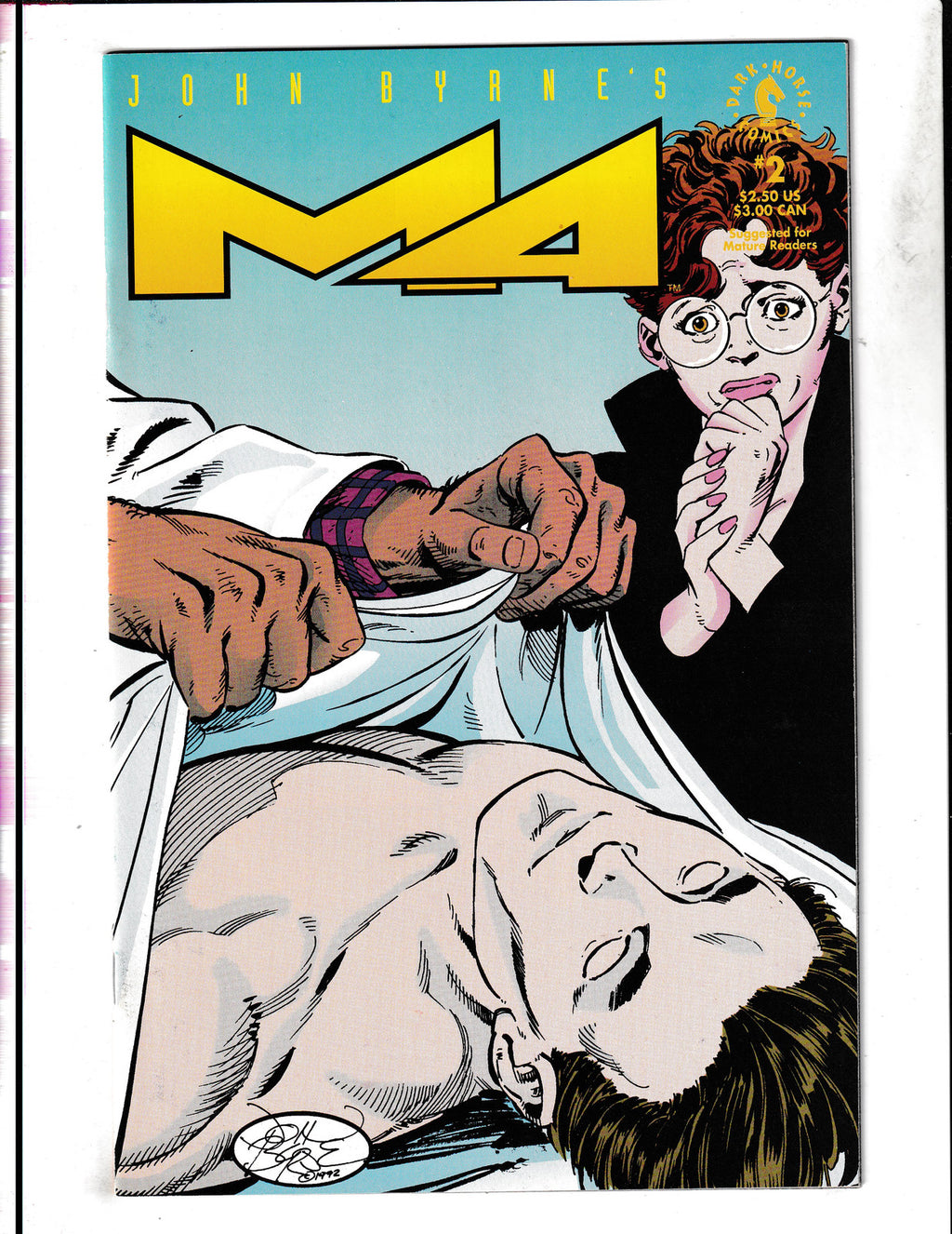 John Byrne Next Men #8 (1992) Dark Horse Comics
