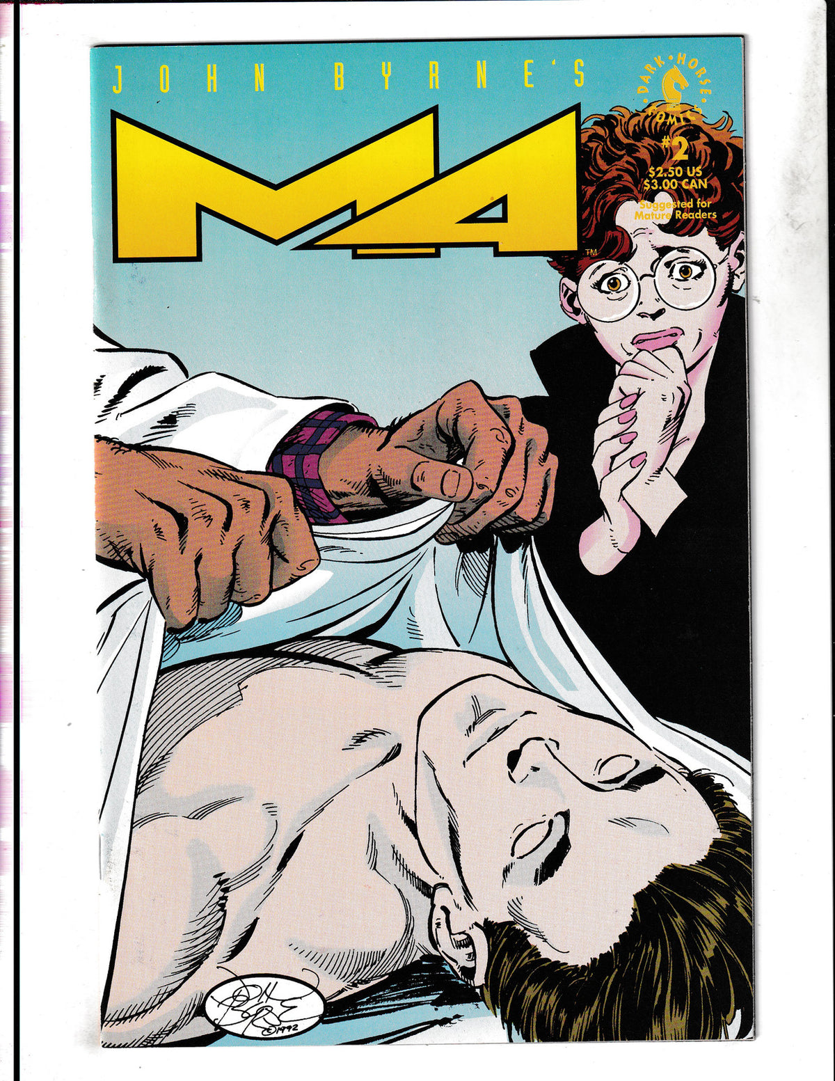 John Byrne Next Men #8 (1992) Dark Horse Comics