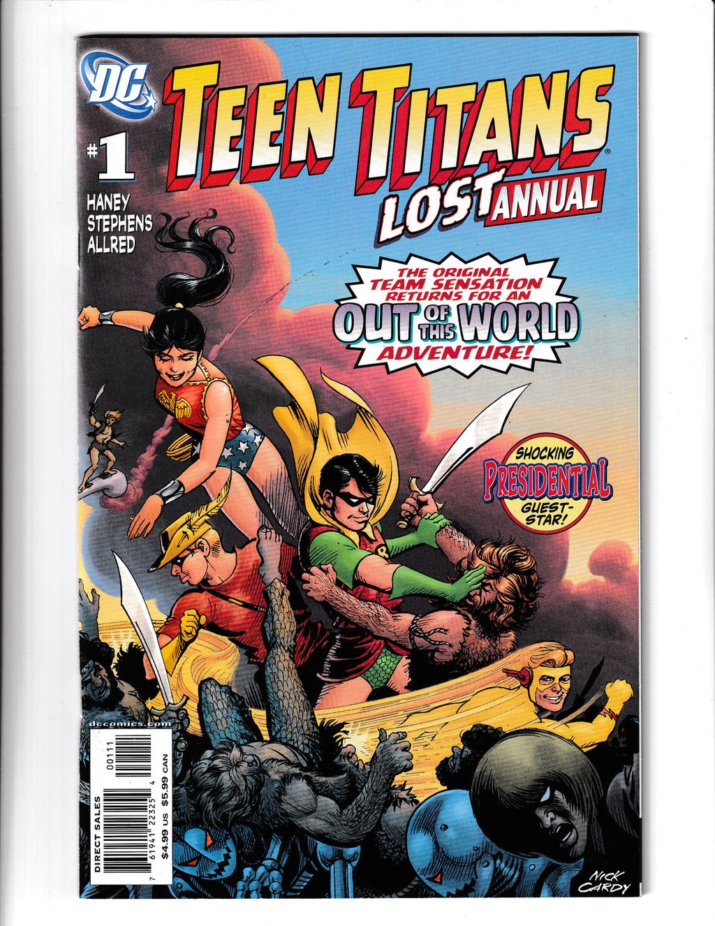 Teen Titans: Lost Annual #1 (2008) DC Comics