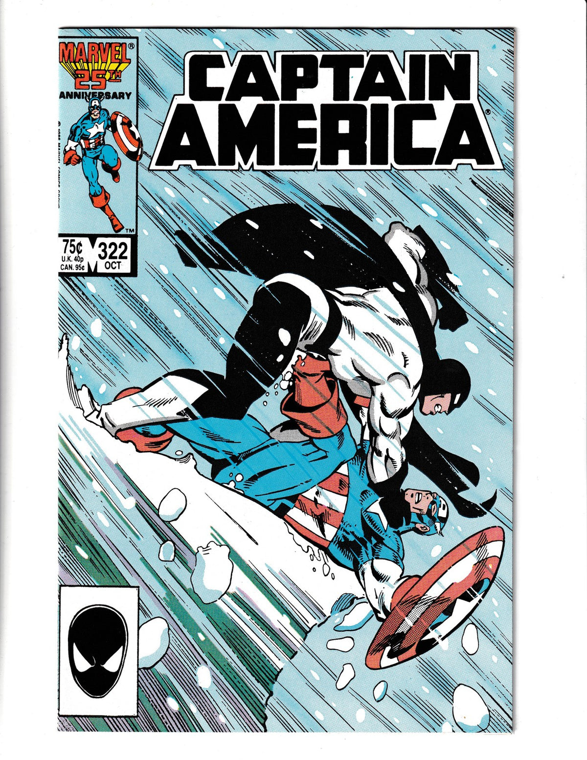 Captain America #322 (1986) Marvel Comics