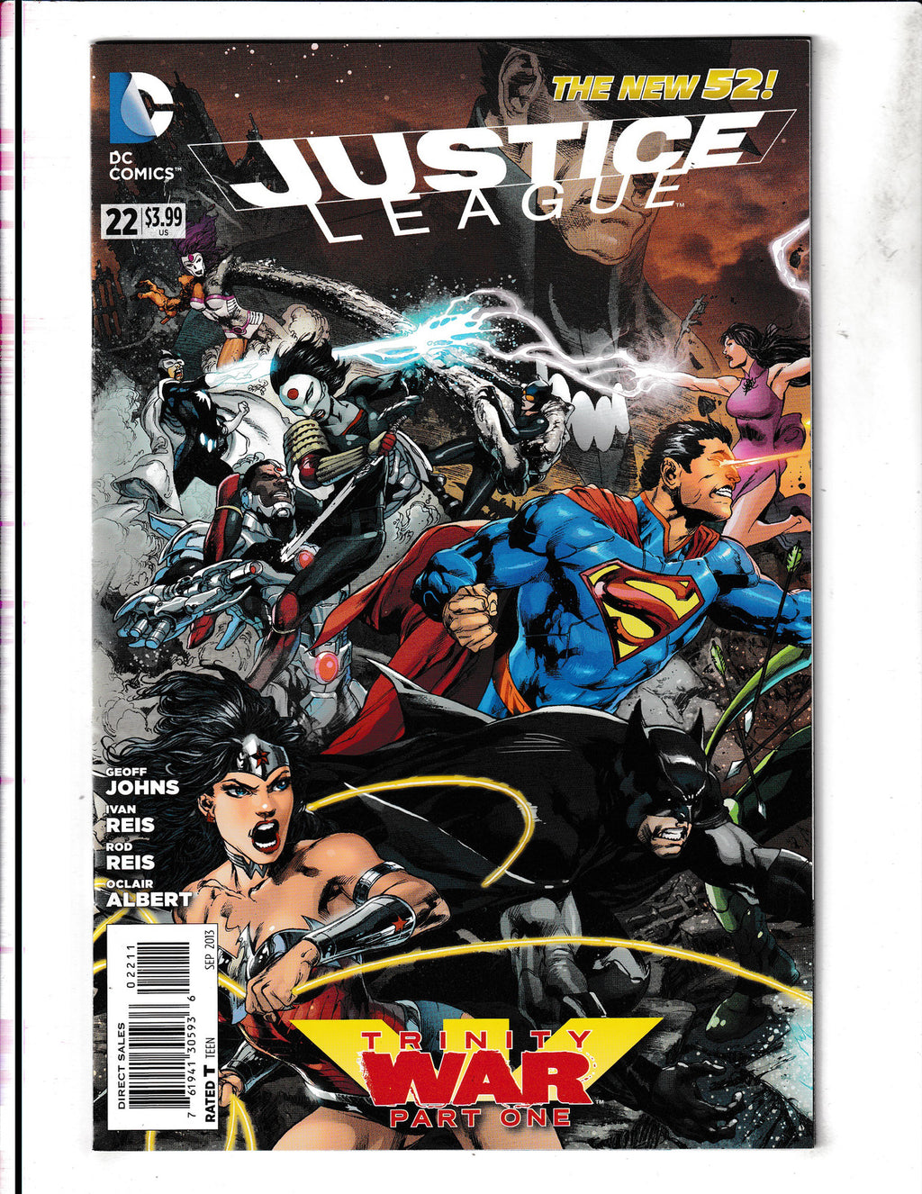 Justice League #22 (2013) DC Comics