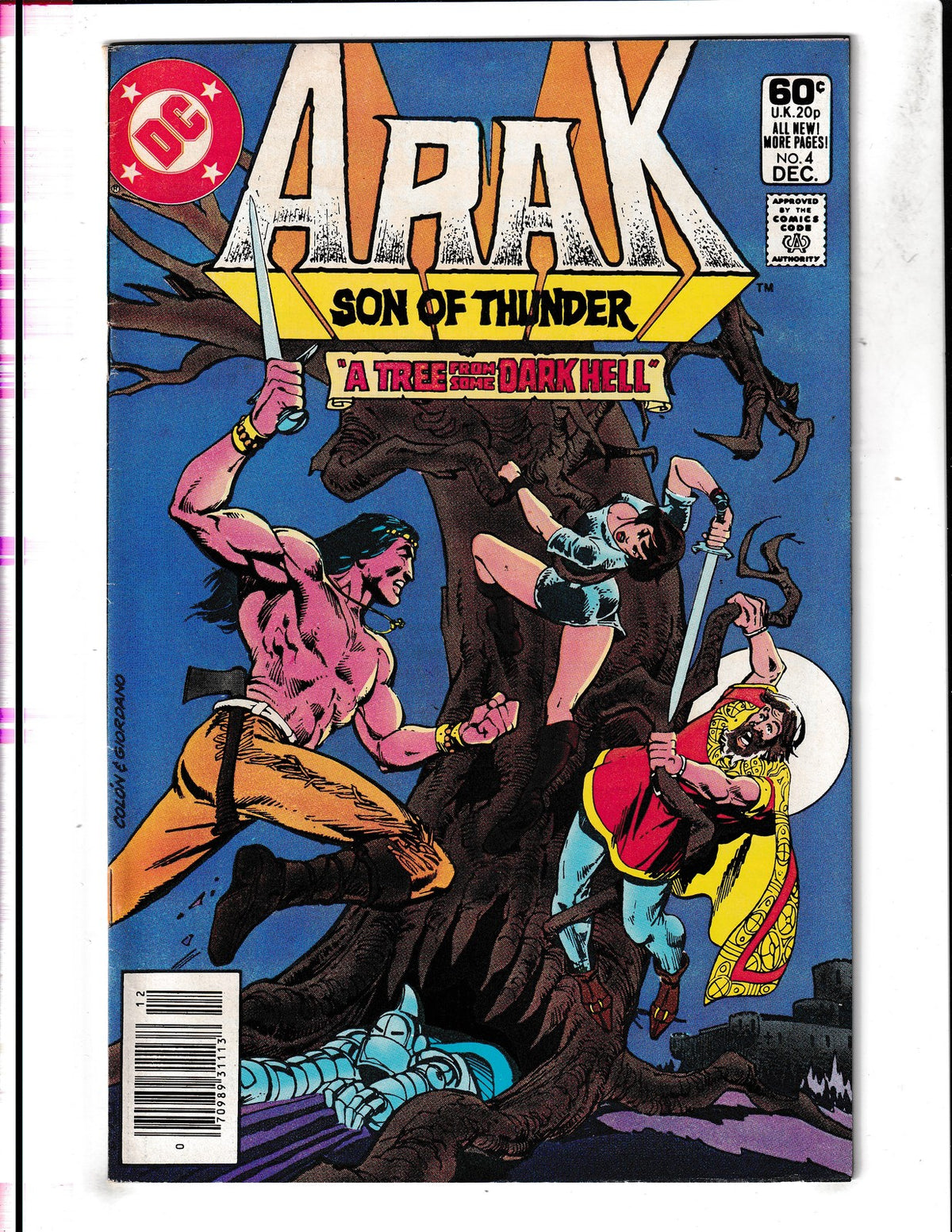 Arak: Son of Thunder #4 (1981) DC Comics