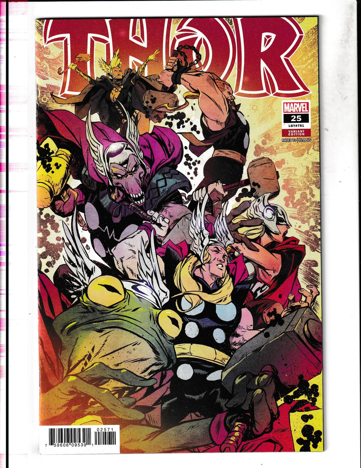 Thor #25G (2022) Variant Sanford Greene Marvel Comics