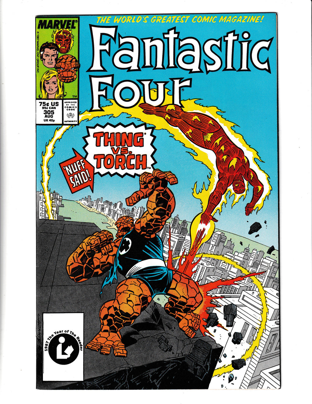 Fantastic Four #305 (1987) Marvel Comics